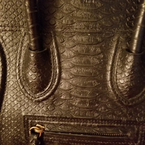 Black phython Celine  bag in good condition - Picture 5 of 8